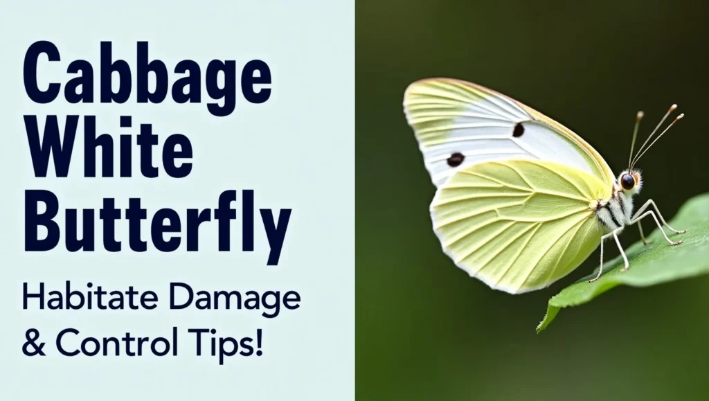 Cabbage White Butterfly - Habitat, Damage & Control Tips!