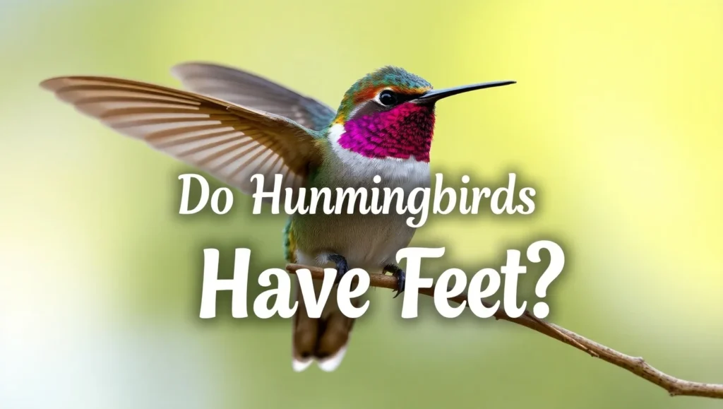 Do Hummingbirds Have Feet - Guide to Their Tiny Toes!