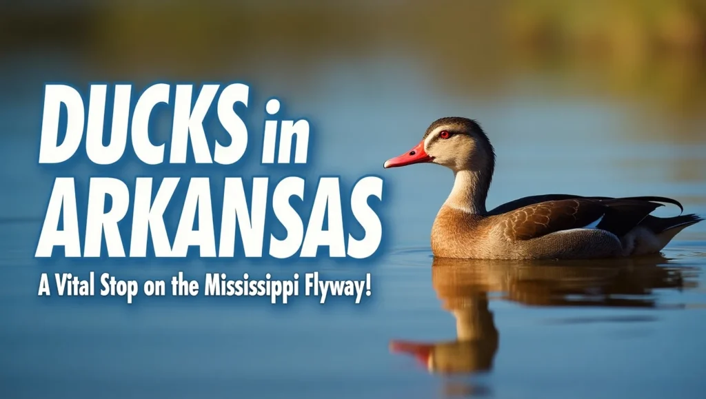 Ducks in Arkansas - A Vital Stop on the Mississippi Flyway!