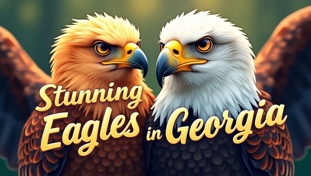 2 Stunning Eagles in Georgia - Where Can You Spot Them