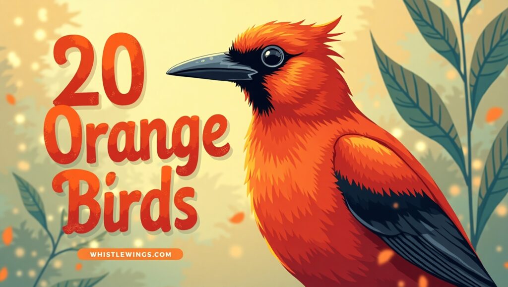 The Beauty of Orange Birds - 20 Rare and Colorful Species!